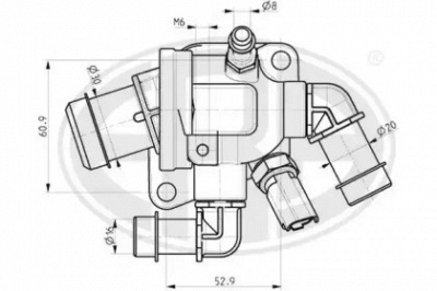 WILMINK GROUP wg1492698 -  Термостат, охлаждающая жидкость